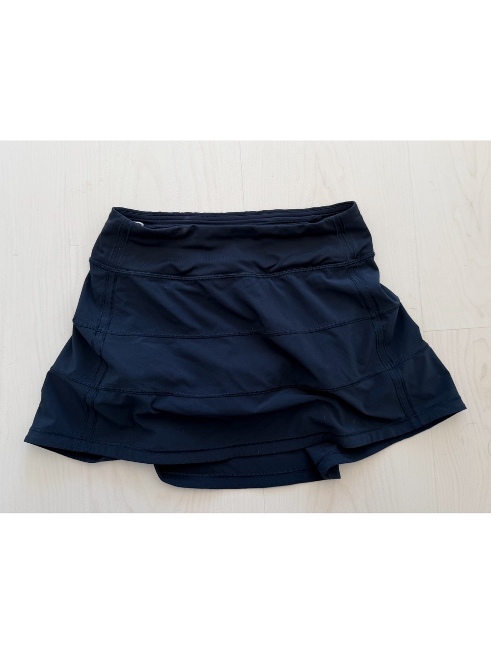 Navy Lululemon Pace Rival Skirt